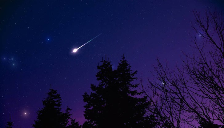 Най-добрата гледка на падащи звезди се очаква в северното полукълбо