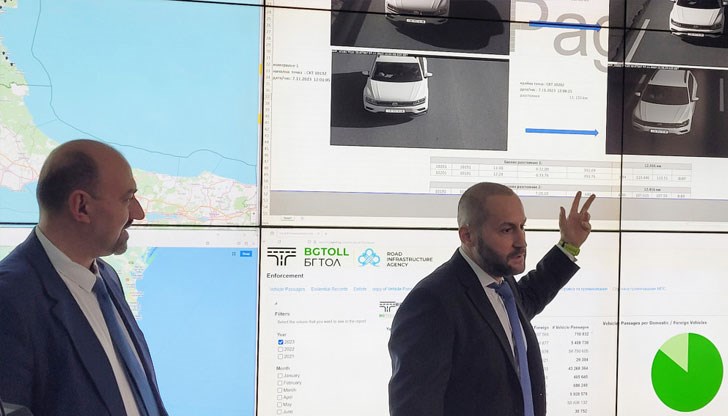 45 автомобила от 200 са превишили скоростта на Северна скоростна тангента на София за период от два часа