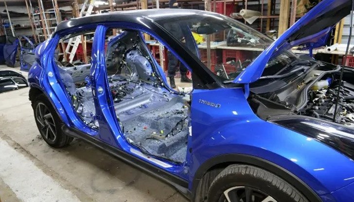 При операцията са задържани четирима мъже, известни с множество криминалистически регистрации