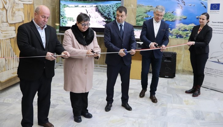 С официална церемония днес беше отбелязано приключването на строителството на обект „Западен канал с преливник“