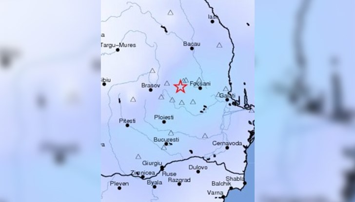 Трусът е бил с дълбочина 142 километра Трусът е бил с дълбочина 142 километра