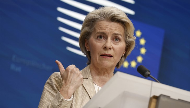Урсула фон дер Лайен подкрепи желанието на Украйна да започне преговори