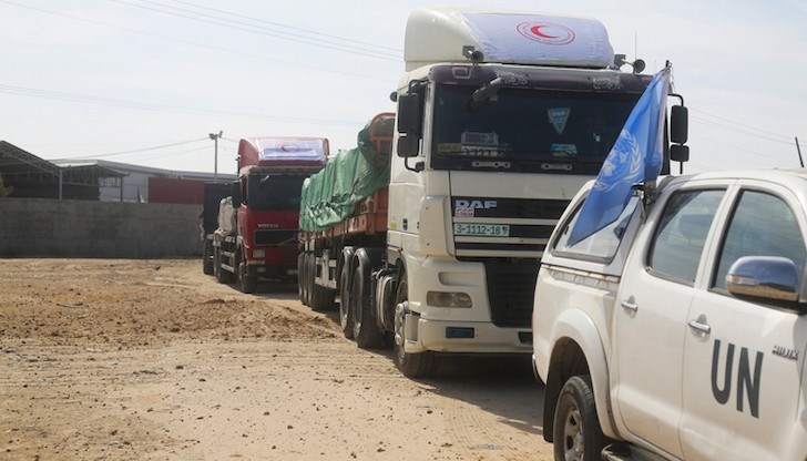 По въздушния мост, открит между ЕС и Египет, в последните седмици са изпълнени 14 полета и са осигурени 550 тона спешна помощ По въздушния мост, открит между ЕС и Египет, в последните седмици са изпълнени 14 полета и са осигурени 550 тона спешна помощ