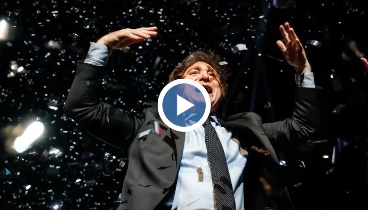 След кариера в банковия сектор, преди няколко години Хавиер Милей стана телевизионен водещ