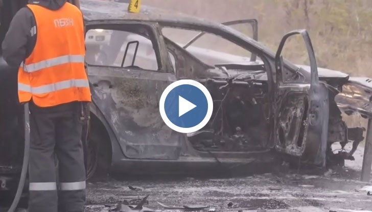 Шофьорът вероятно е бил притиснат и не е успял да слезе