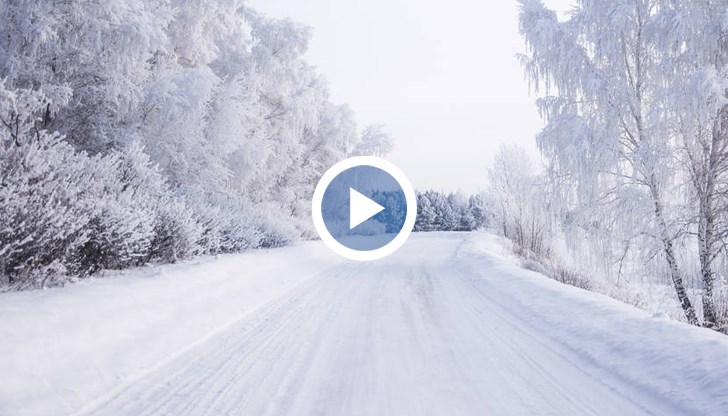 Прогнозата е снежинки да завалят в Западна България и над планинските райони