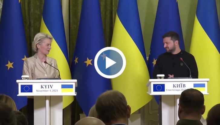Председателят на Европейската комисия отбеляза, че ЕС е впечатлен от реформите, които се провеждат в разгара на войната