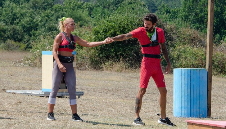 Мартин Елвиса победи Виолета в елиминационната битка в „Игри на волята" Мартин Елвиса победи Виолета в елиминационната битка в „Игри на волята"