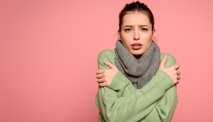 Постоянното усещане за студ може да е признак на различни здравословни проблеми Постоянното усещане за студ може да е признак на различни здравословни проблеми