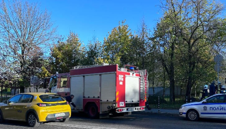 Инцидентът предизвика задръстване на столичния бул. "Драган Цанков"