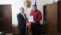 Отличиха младия борец Мартин Илиев с грамота „Спортист на месеца“