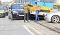 "БМВ" се заби в трамвай в София