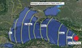 Симулация на приливна вълна в Черно море
