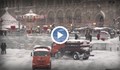 Рекорден снеговалеж затрупа Москва