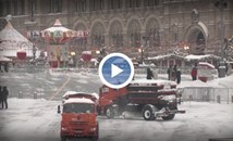 Рекорден снеговалеж затрупа Москва