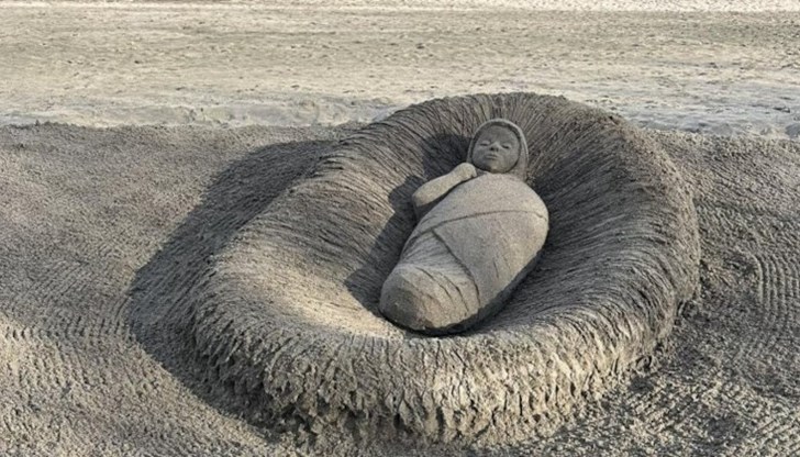 Произведението на изкуството е дело на чужденците Пол и Реми Хогарт