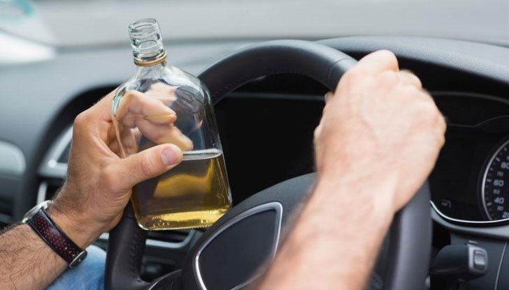 35-годишният мъж е шофирал с 4.58 промила алкохол