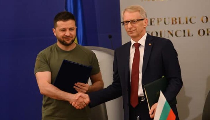 Украинският президент е разговарял по телефона с Николай Денков Украинският президент е разговарял по телефона с Николай Денков