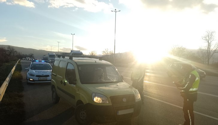 "Пътна полиция" извади целия си арсенал от технически средства