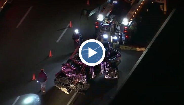 Рибари случайно видели смачканата му кола, в която бил заклещен от няколко дни