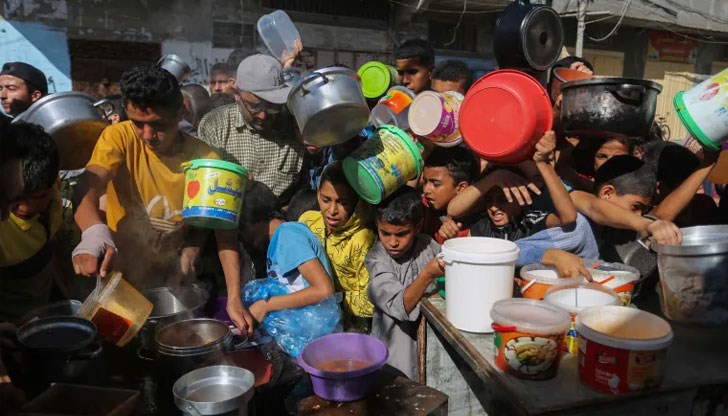 Доклад на организацията сочи, че цялото население на анклава страда от недостиг на храна