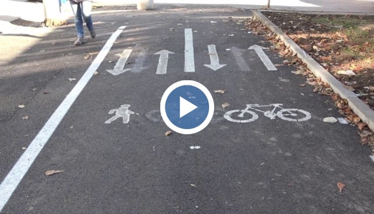 За 8 нередности при изграждането на велоалеята по улица "Плиска" сигнализираха велосипедисти в Русе