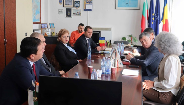 Областният управител на Русе Данаил Ковачев се срещна с префекта на Гюргево Флорентина Станкулеску
