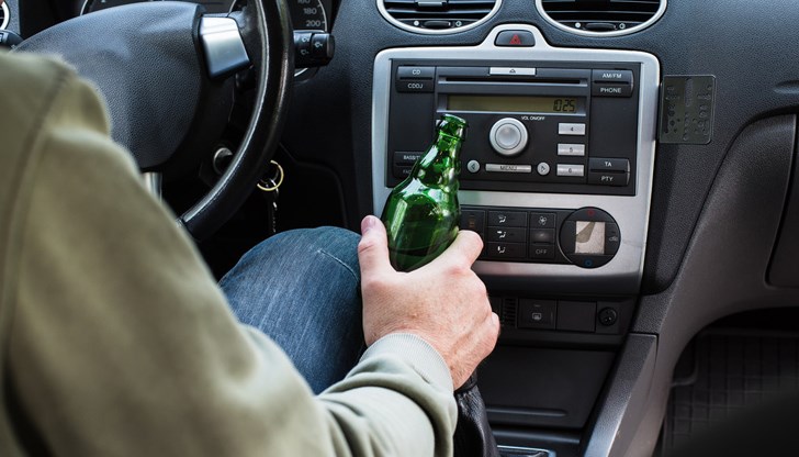 48-годишният мъж седнал зад волана с 1,46 промила алкохол