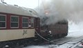 Пожар в румънски локомотив в Русе