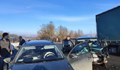 Удариха кола с полицейски началници на пътя Русе - Варна
