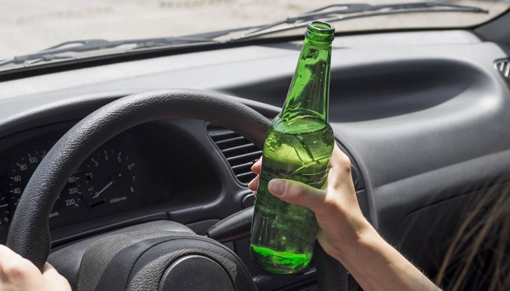 41-годишният мъж седнал зад волана с 1,59 промила алкохол в кръвта