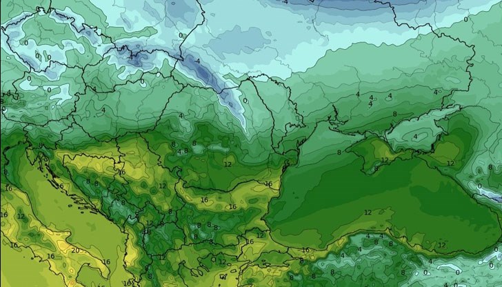 Тази сутрин температурите паднаха до минус 14 градуса, а на 15 януари се очакват да минат 15°