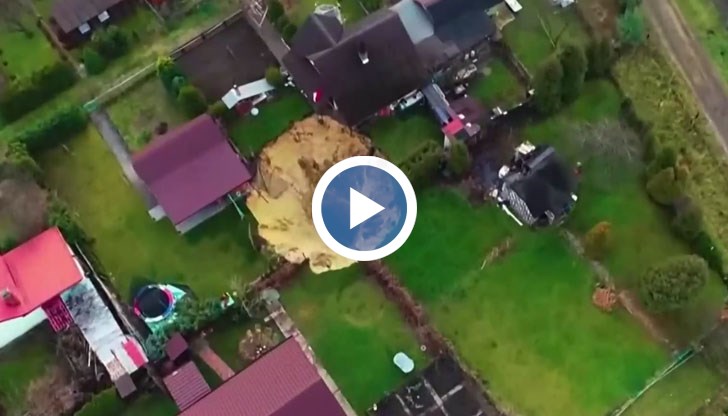 Земята под Тшебница пропада и застрашава имоти и инфраструктура