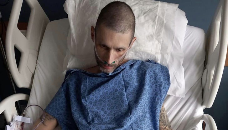 39-годишният мъж бе диагностициран с рак на стомаха