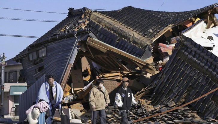 Трусът е в същата част на страната, пострадала на Нова година