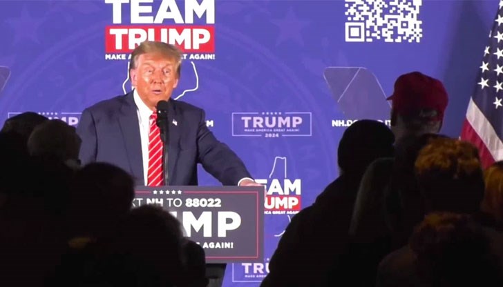 Това е втората победа на Тръмп в двата щата, които гласуваха в процеса на номинация на първичните избори