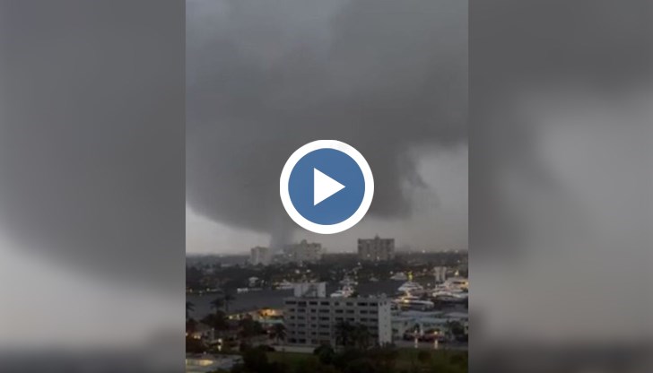 Искри и огнени кълба бяха предизвикани от засегнати електрически кабели