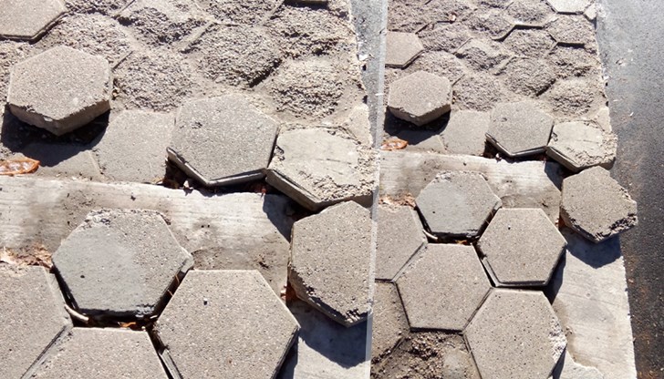 Тротоарите са в окаяно състояние, ще се пребият хората