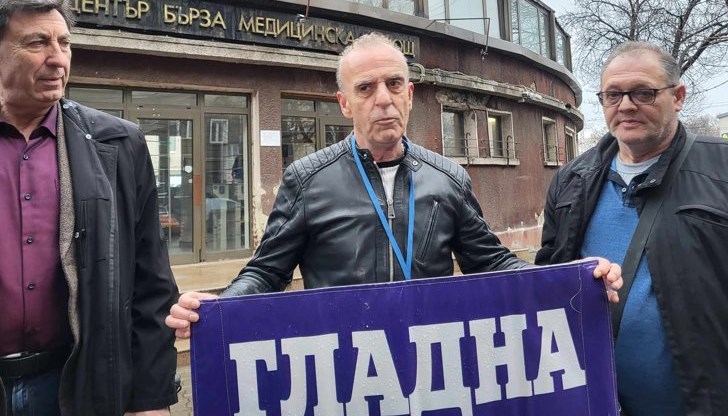 Гладната стачка на Кузманов ще протече отвън, пред сградата на ЦСМП