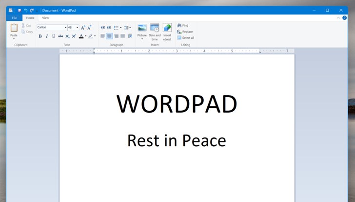 WordPad присъства във всяка операционна система Windows от 1995 г. насам