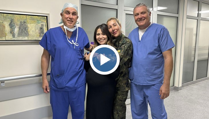 След трансплантацията тя роди бебе на име Рая