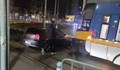 Катастрофа между кола и трамвай на Руски паметник