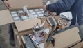 Митничари задържаха 1400 кутии цигари, скрити в консерви
