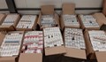 Митничари задържаха 5000 кутии цигари на Дунав мост
