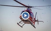 Хеликоптер падна върху сграда в Колумбия