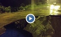 Порой срути мост в Еквадор