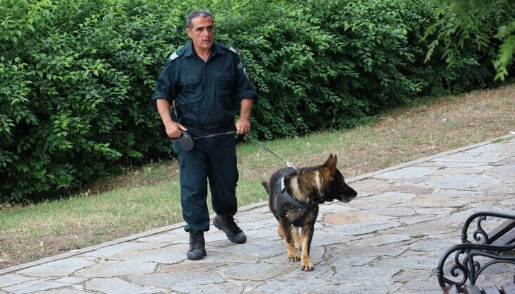 МВР въвежда пеши патрул със служебно куче в централната градска част на Бургас