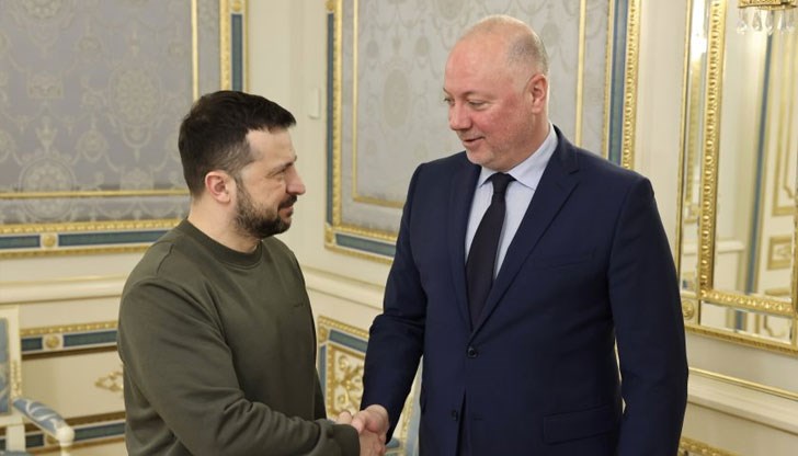 Президентът на Украйна се срещна с председателя на Народното събрание Росен Желязков