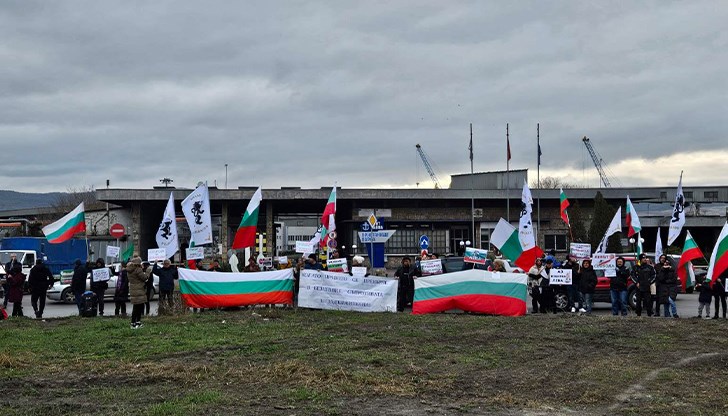 Протестът е заради отхвърления референдум за запазване на българския лев