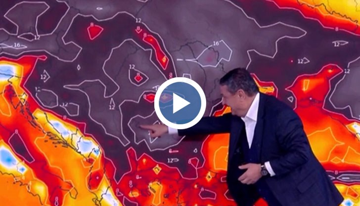 Силният вятър днес ще отслабне, допълни климатологът